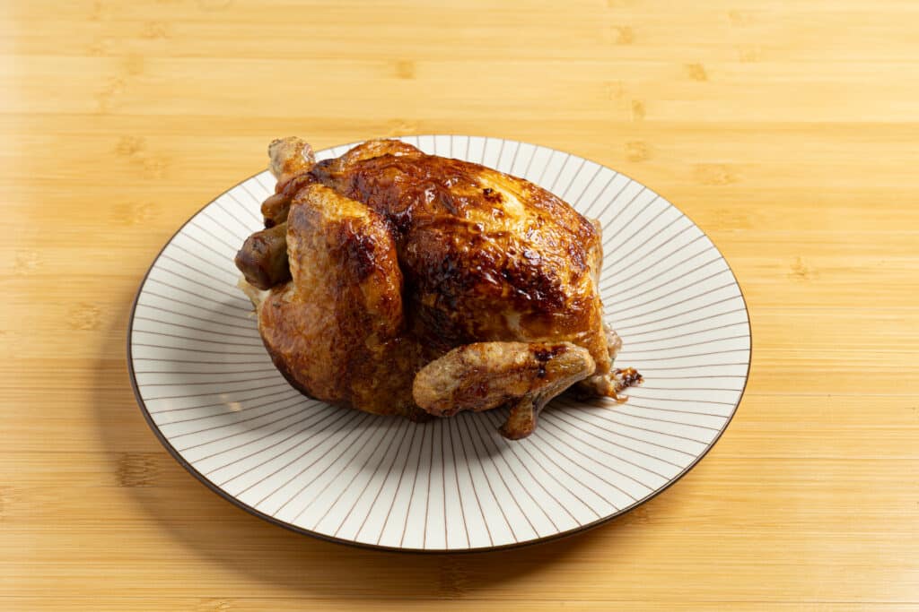 Pollo asado al más estilo tradicional