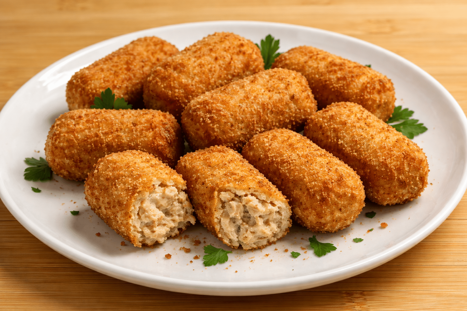 croquetas de pollo