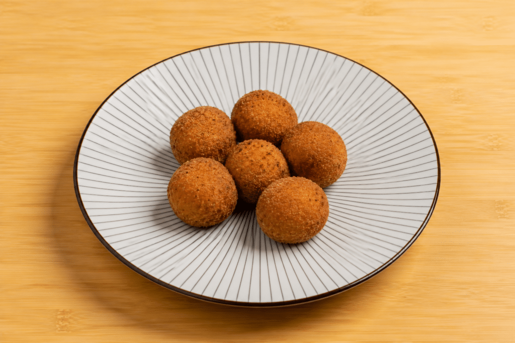 Croquetas de boletus a la trufa